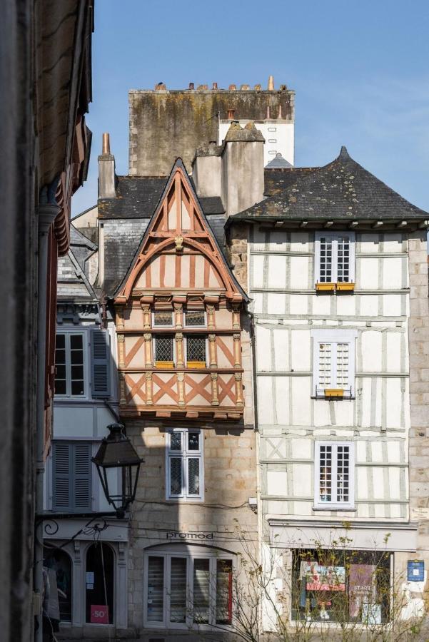 Agreable Studio En Plein Coeur De Quimper Lägenhet Exteriör bild